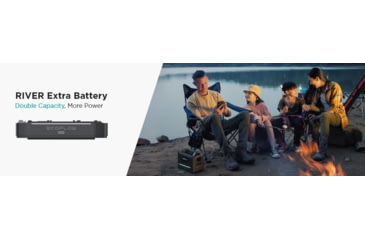 Image of EcoFlow RIVER600 Extra Battery, Black, 50024116