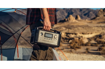 Image of EcoFlow RIVER Portable Power Station, Cyber Black, 50024122