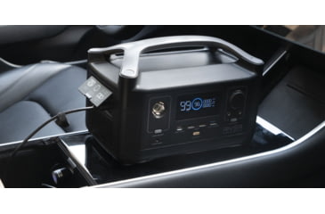 Image of EcoFlow RIVER Portable Power Station, Cyber Black, 50024122