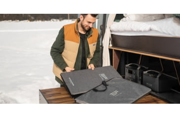 Image of EcoFlow RIVER Portable Power Station, Cyber Black, 50024122