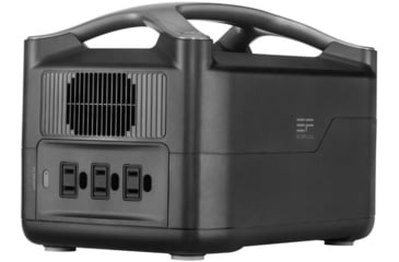 Image of EcoFlow RIVER Portable Power Station, Cyber Black, 50024122