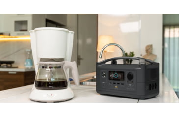 Image of EcoFlow RIVER Portable Power Station, Cyber Black, 50024122