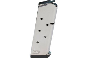 Image of Ed Brown 847OF Officer Magazine 1911 Government 45ACP 7rd Round Stainless Steel