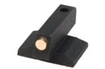 Image of Ed Brown Products Dovetail Front Sight, 1911, 0.18in Height, 65 degree Dovetail, Black/Gold, 1620-GOLD