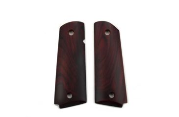 Image of Ed Brown Products Grip Bushing, 1911, Smooth, Pair 12 Design, Cocobolo, 45912-SMOOTH-12
