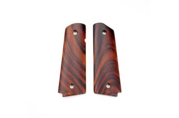 Image of Ed Brown Products Grip Bushing, 1911, Smooth, Pair 19 Design, Cocobolo, 45912-SMOOTH-19