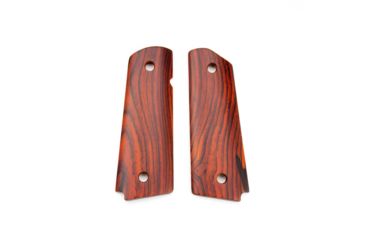 Image of Ed Brown Products Grip Bushing, 1911, Smooth, Pair 21 Design, Cocobolo, 45912-SMOOTH-21