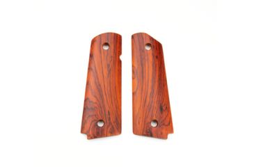 Image of Ed Brown Products Grip Bushing, 1911, Smooth, Pair 23 Design, Cocobolo, 45912-SMOOTH-23
