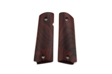 Image of Ed Brown Products Grip Bushing, 1911, Smooth, Pair 3 Design, Cocobolo, 45912-SMOOTH-3