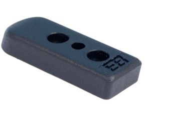 Image of Ed Brown Products Magazine Base Pad Set, 1911, Officers/Compact Frame , Thin, 3 Pieces, Black, 808-THIN-OF