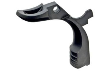 Image of Ed Brown Products Memory Groove Grip Safety, 1911, 70 Series, Beavertail, Blue, 867-M