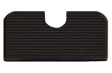 Image of Ed Brown Products Tactical Edge Rear Pistol Sight, 1911, .18in Height, U-Notch, .14in Width, 65 degree Dovetail, Black, 956-U-140