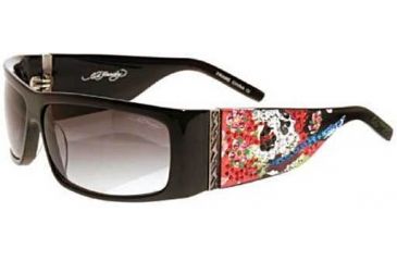 Image of Ed Hardy Beautiful Ghost Crystal Sunglasses EHS-004