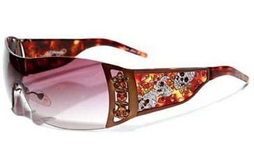 Image of Ed Hardy Skull &amp; Cherry Blossoms Sunglasses EHS-022