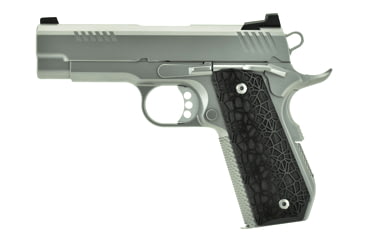 Image of Ed Brown Products EVO-KC9 Pistol, 9mm Luger, 4in barrel, stainless steel frame, custom composite grip, recoil operated semi-automatic, front night sight, U-notch rear, 9 round magazine, EB-EVO-KC9-9MM-4-1-FRRMPG