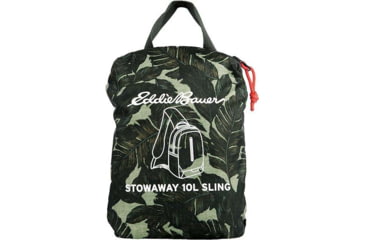 Image of Eddie Bauer Stowaway Packable 10L Shoulder Sling, Dark Loden, EBB3004-375