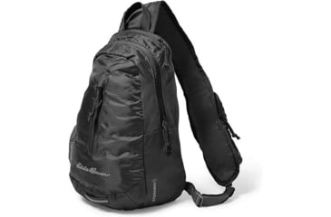 Image of Eddie Bauer Stowaway Packable 10L Shoulder Sling, Onyx, EBB3004-031