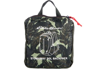 Image of Eddie Bauer Stowaway Packable 20L Backpack, Dark Loden, EBB3001-375