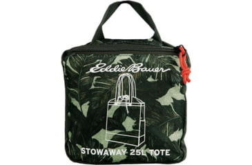 Image of Eddie Bauer Stowaway Packable 25L Cinch Tote, Dark Loden, EBB3002-375