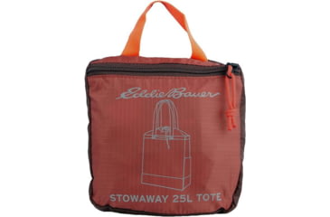 Image of Eddie Bauer Stowaway Packable 25L Cinch Tote, Maroon, EBB3002-652