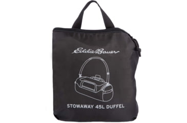 Image of Eddie Bauer Stowaway Packable 45L Duffel Bag, Onyx, EBB2004-031