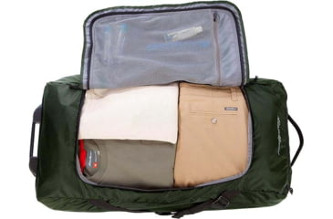 Image of Eddie Bauer Traverse 32 78L Rolling Duffel Bag, Dark Loden, EBB4001-375