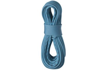 Image of Edelrid 9.2mm Topaz Pro Dry ColorTec Climbing Rope, Icemint/Snow, 60m, 712310607480