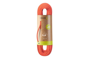 Image of Edelrid Heron Eco Dry 9.8mm Rope, Fire, 60m, 713350602140