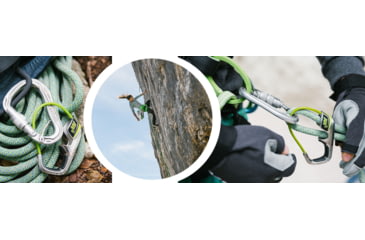 Image of Edelrid HMS Bulletproof Triple FG Carabiners, Non-Anodized Eco, 737280001070