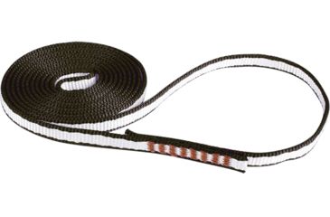 Image of Edelweiss 10mm Dyneema Sewn Sling-Black-60 cm