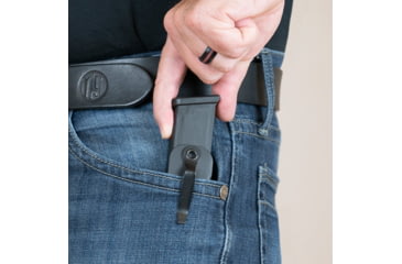 Image of 1791 Gunleather Snagmag XDsc 9/40 / CPX / RAMI / P99 C / PT111/140 Concealed Magazine Holsters, Right Hand, Black, TAC-SNAG-126-R
