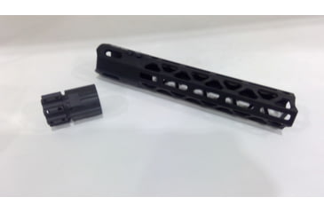 Image of EDEMO Adams Arms AARS Small Frame M-LOK Rail, 10 in, Black, FGAA-09023, EDEMO1