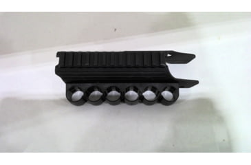 Image of USED Adaptive Tactical Saddle Mount Shell Carrier - Mossberg 500/590/930, 12Ga, Black, AT-06100-M, EDEMO1, Used, Condition Like New, Inspect and Rebox