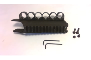 Image of EDEMO Adaptive Tactical Saddle Mount Shell Carrier - Mossberg 500/590/930, 12Ga, Black, AT-06100-M, EDEMO2