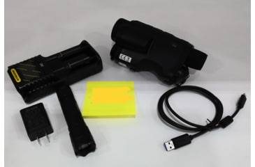 Image of EDEMO AGM Global Vision Fuzion LRF TM35-640 Fusion Thermal Imaging/CMOS Monocular W/Laser Range Finder, 12 Micron, 640x512, 50 Hz, 35mm Lens, Black, 6.6 3.4 2.0, 3142551305FM31, EDEMO1