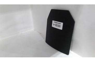 Image of EDEMO AR500 Armor Level III Multi-Curve Body Armor Plate, 10x12 ASC, Base PAXCON Coating, Black, AR-310X12CR, EDEMO1