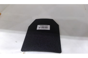 Image of EDEMO AR500 Armor Level III Multi-Curve Body Armor Plate, 10x12 ASC, Base PAXCON Coating, Black, AR-310X12CR, EDEMO1