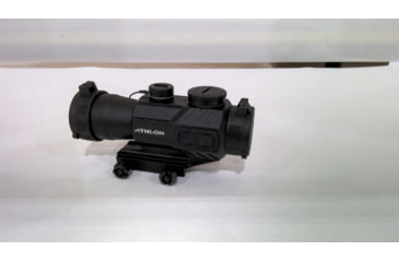 Image of EDEMO Athlon Optics Midas TSP4 Prismatic Red Dot Sight, 3.9x30mm, Red/ Green TSP4 Prism Reticle, Black, 403025, EDEMO1