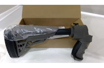 Image of EDEMO ATI Outdoor - ATI Moss/Rem/Win 12 Gauge Strikeforce Adjustable Side Folding TactLite Shotgun Stock w/ Scorpion Recoil System, Destroyer Gray, B.1.40.1135, EDEMO1