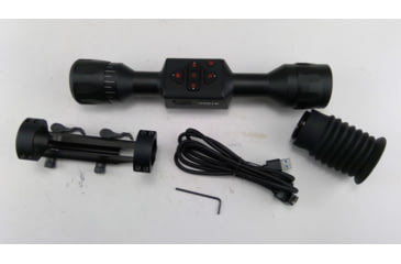 Image of EDEMO ATN OPMOD Exclsuive ThOR LT Thermal Rifle Scope, 4-8x50mm, 30mm Tube, Custom Reticle, Black, TIWSTLT125OP, EDEMO3