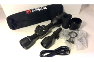 Image of EDEMO ATN X-Sight-4k, 5-20x Pro edition Smart Day/Night Hunting Rifle Scope with Full HD Video rec, WiFi, GPS, Smooth zoom and Smartphone controlling thru iOS or Android Apps, Black, DGWSXS5204KP, EDEMO3