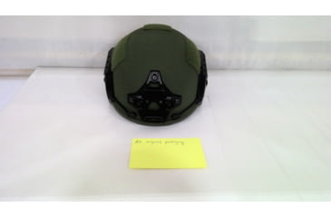 Image of EDEMO Avon Protection Ultra Light Weight Helmet - Green, Large, Rails, NVG, 7 Pad Suspension, Boltless X-Back Retention, 1 ea/cs, 10037684-A-4-13, EDEMO1