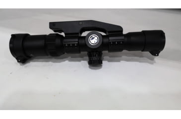 Image of EDEMO Barska 1-4x28, 30mm tube, IR glass, mil dot reticle Rifle Scope Black AC11872, EDEMO1
