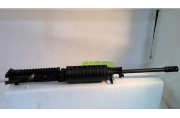Image of EDEMO Bushmaster V-Match Complete Upper Assembly 5.56mm NATO/.223 Remington 16 Inch Heavy-Profile Match Grade Chrome Lined Barrel T-Marked Flat Top Upper Receiver Dark Gray Mil-Spec Finish, EDEMO2