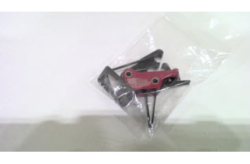 Image of EDEMO Elftmann Tactical Straight Adjustable Trigger, AR-9, 2.75-4 lb, Mil-Spec, Red/Black, AR9S, EDEMO1