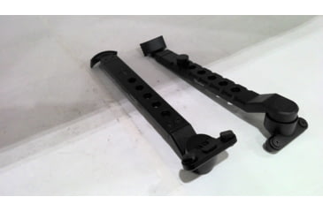 Image of EDEMO Firefield Scarab Two-Piece Bipod, M-LOK, 9-12in, Two-Piece, Black, FF34025MLK, EDEMO2