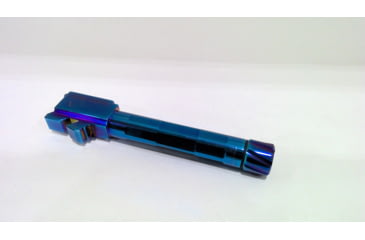 Image of EDEMO Firing Squad Firearms Glock 19, 19X, 45 Threaded Polished Barrel, Blue, Glock 19/19x/45, 400, EDEMO1
