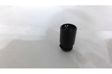 Image of USED Fortis Manufacturing CONTROL Shield w/9mm Muzzle Brake, 1/2x28 TPI, Black Nitride, BNDL-9MM-28, EDEMO1, Used, Condition Fair, Installed/Mounted