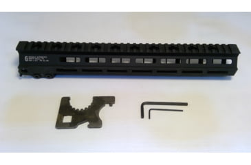 Image of EDEMO Geissele Super Modular Handguard Rail, M-LOK, MK8, 13.5in, Black, 05-285B, EDEMO1