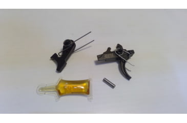 Image of EDEMO Geissele Super Semi-Automatic Enhanced Large Pin Trigger, AR-15, 2.9-3.8 lb, Black, 05-171, EDEMO3
